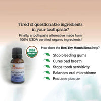 Thumbnail for HealThy Mouth Natural Toothpaste Essential Oil Blend - 15 ml Bottle OraWellness Toothpaste - Conners Clinic