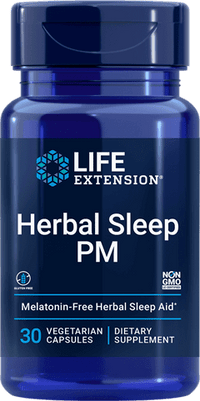 Thumbnail for Herbal Sleep PM 30 Capsules Life Extension - Conners Clinic
