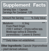 Thumbnail for HerbatoninPRO 0.3 mg Plant Melatonin 120 Capsules Symphony Natural Health Supplement - Conners Clinic