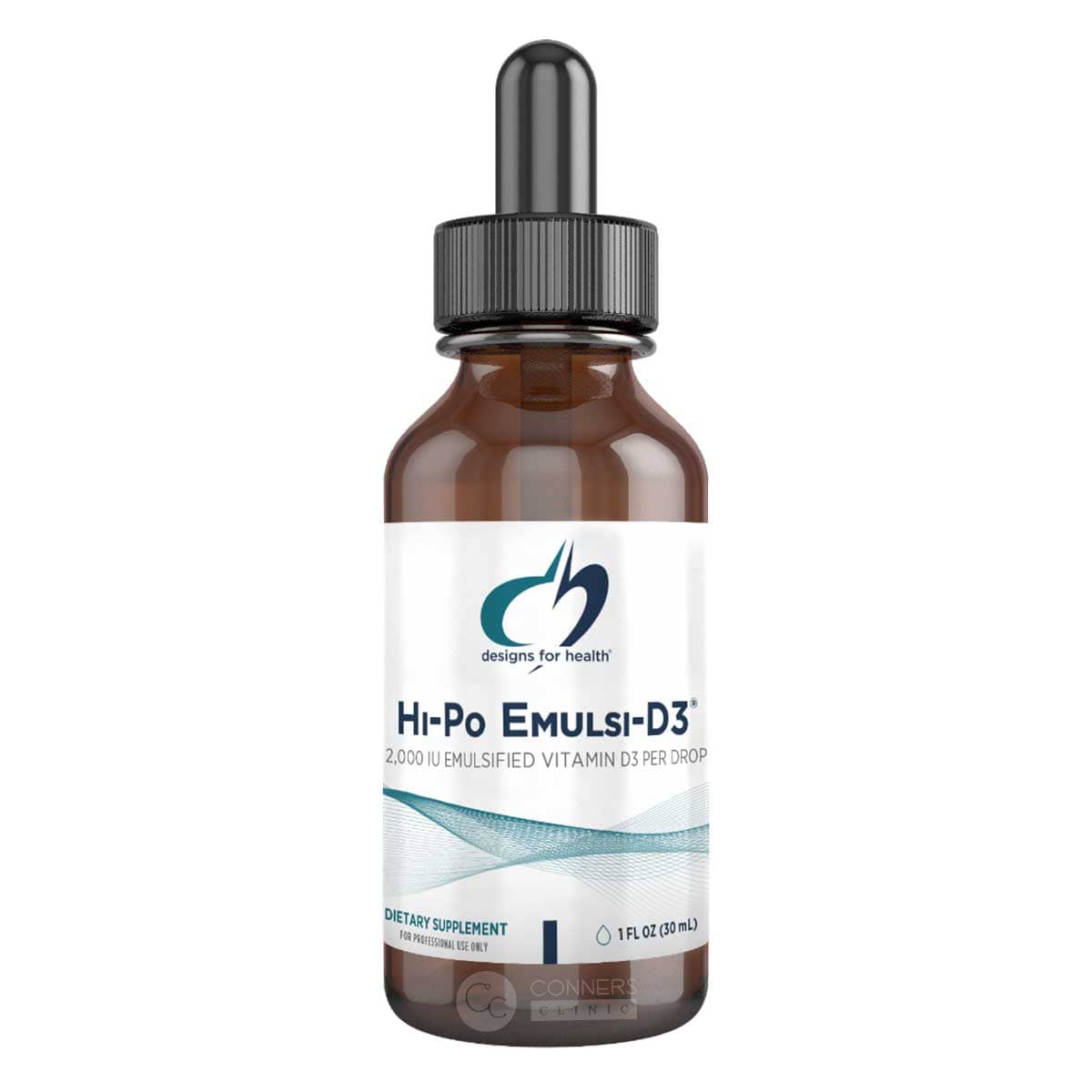 Hi-Po Emulsi-D3 - Vitamin D3 alone - 1 fl oz Designs for Health Supplement - Conners Clinic
