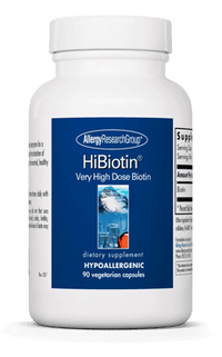 Thumbnail for HiBiotin 90 Capsules Allergy Research Group - Conners Clinic