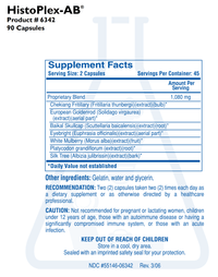 Thumbnail for HISTOPLEX-AB (90C) Biotics Research Supplement - Conners Clinic