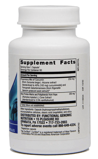 HMOX Assist - 60 Caps Functional Genomic Nutrition Supplement - Conners Clinic