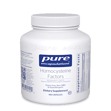 Homocysteine Factors 180 vegcaps * Pure Encapsulations Supplement - Conners Clinic