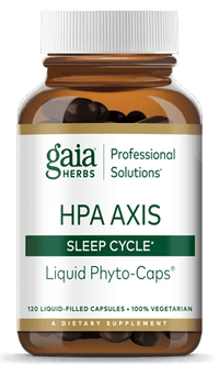 Thumbnail for HPA Axis Sleep Cycle 120 Capsules Gaia Herbs Supplement - Conners Clinic