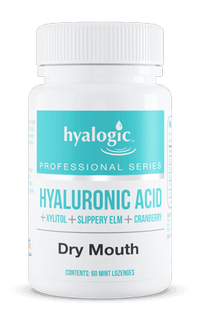 Thumbnail for Hyaluronic Acid Dry Mouth 60 Mint Lozenges Hyalogic Supplement - Conners Clinic
