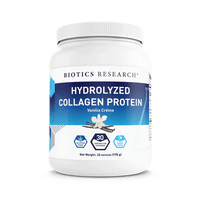 Thumbnail for HYDROLYZED COLLAGEN PROTEIN - VANILLA (28OZ) Biotics Research Supplement - Conners Clinic