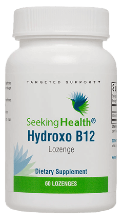 Hydroxo B12 60 Lozenges Seeking Health Supplement - Conners Clinic