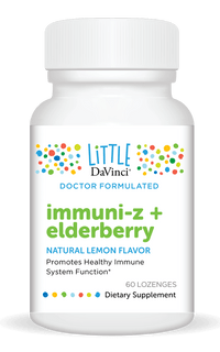 Thumbnail for Immuni-Z + Elderberry Lemon 60 Lozenges DaVinci Labs Supplement - Conners Clinic