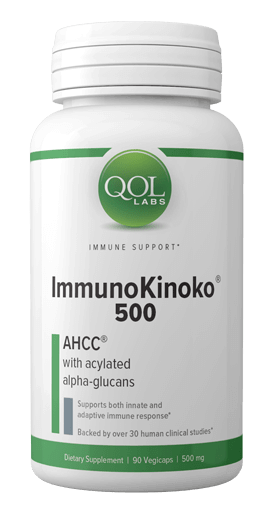 ImmunoKinoko 500 90 Capsules QOL Labs Supplement - Conners Clinic