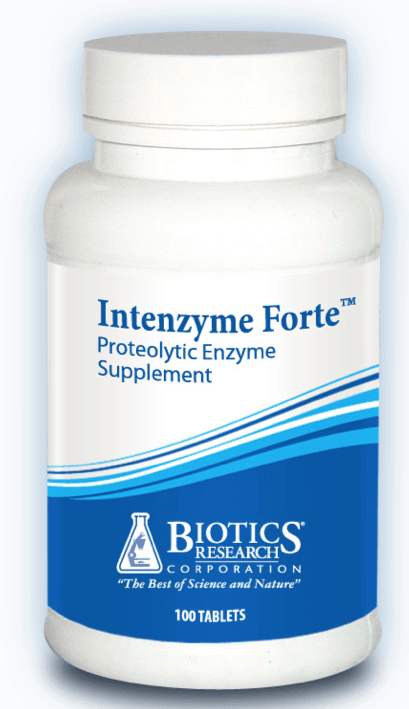 INTENZYME FORTE (100 Tablets) Biotics Research Supplement - Conners Clinic