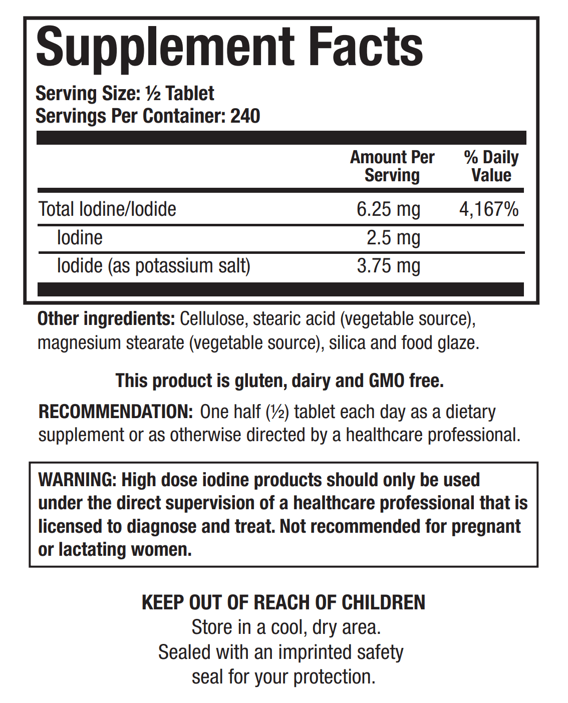 IODIZYME-HP (120T) Biotics Research Supplement - Conners Clinic