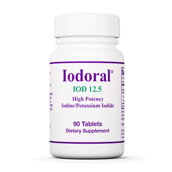 Iodoral® IOD-12.5 90 Tablets Optimox Supplement - Conners Clinic