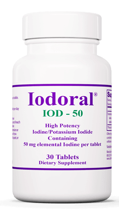Iodoral IOD-50 30 Tablets Optimox Supplement - Conners Clinic