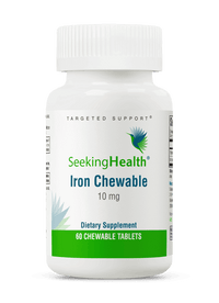 Thumbnail for Iron Chewable 60 Tablets Seeking Health Supplement - Conners Clinic