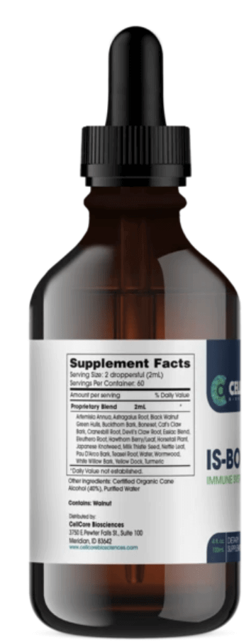 IS-BORR - 4 oz liquid dropper Cell Core Supplement - Conners Clinic