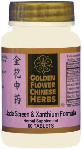 Jade Screen & Xanthium 60 Tablets Golden Flower Chinese Herbs Supplement - Conners Clinic