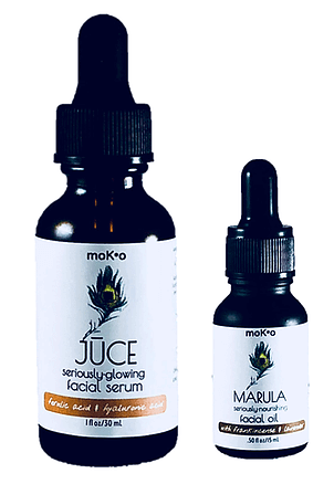 Juce & Marula Serum Kit - moKo Organics Moko-Organics Supplement - Conners Clinic