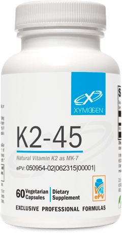 K2-45 - 60 Capsules Xymogen Supplement - Conners Clinic