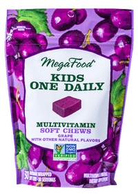 Thumbnail for Kid's One Daily Multivitamin Grape Flavor 30 Soft Chews Megafood Supplement - Conners Clinic