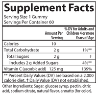 Thumbnail for Kid's Vitamin C Gummies 60 Gummies Carlson Labs Supplement - Conners Clinic