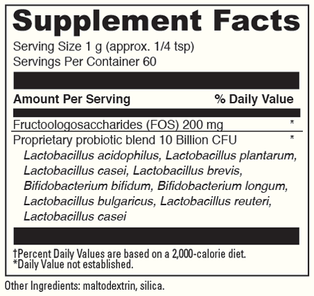 Kidbiotic Powder 60 Servings DaVinci Labs Supplement - Conners Clinic