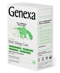 Thumbnail for Kids' Allergy Care 60 Tablets Genexa Supplement - Conners Clinic