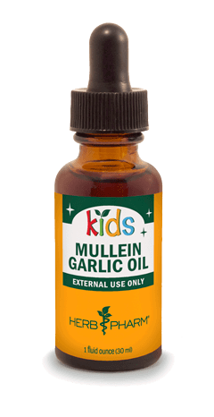 KIDS MULLEIN GARLIC OIL 1 fl oz Herb Pharm Supplement - Conners Clinic
