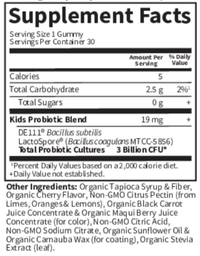 Thumbnail for Kids Probiotic 3B Cherry 30 gummies * Garden of Life Supplement - Conners Clinic
