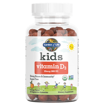 Kids Vitamin D3 Gummies 60 ct * Garden of Life Supplement - Conners Clinic