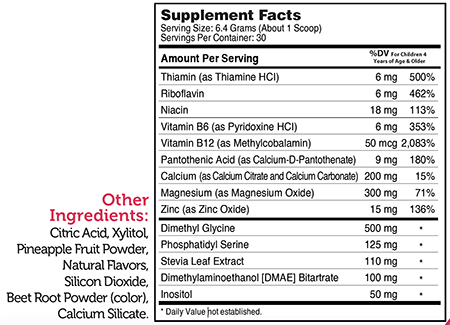 KidsActive Powder 30 Servings Zahler Supplement - Conners Clinic