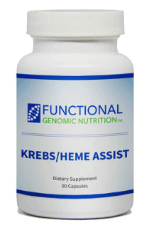 KREBS/HEME Assist - 90 Caps Functional Genomic Nutrition Supplement - Conners Clinic