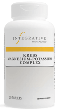 Krebs Magnesium-Potassium Complex 120 tabs * Integrative Therapeutics Supplement - Conners Clinic