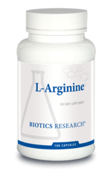 L-Arginine - 100 Count Biotics Research Supplement - Conners Clinic