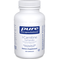 Thumbnail for L-Carnitine Fumarate 340 mg 120 vcaps * Pure Encapsulations Supplement - Conners Clinic