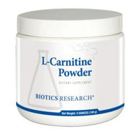 Thumbnail for L-CARNITINE POWDER (4OZ) Biotics Research Supplement - Conners Clinic