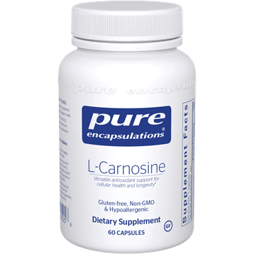 L-Carnosine 500 mg 60 vcaps * Pure Encapsulations Supplement - Conners Clinic