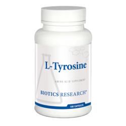 L-TYROSINE (100C) Biotics Research Supplement - Conners Clinic