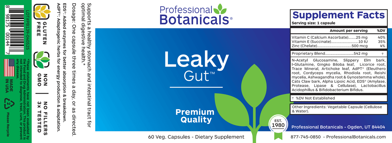 LEAKY GUT (60C) Biotics Research Supplement - Conners Clinic