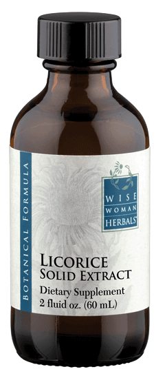 Licorice Solid Extract 2 fl oz Wise Woman Herbals Supplement - Conners Clinic