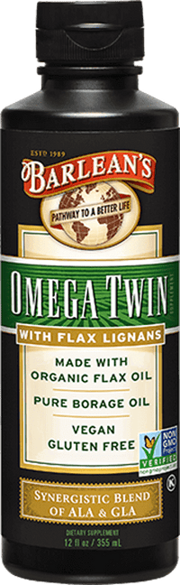 Thumbnail for Lignan Omega Twin 12 fl oz Barlean’s Supplement - Conners Clinic