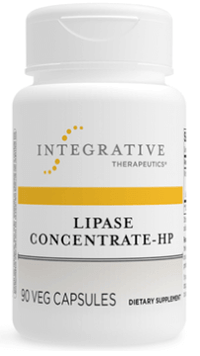 Thumbnail for Lipase Concentrate-HP 90 vegcaps * Integrative Therapeutics Supplement - Conners Clinic