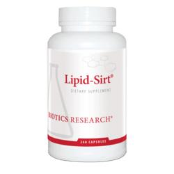 LIPID-SIRT (240T) Biotics Research Supplement - Conners Clinic