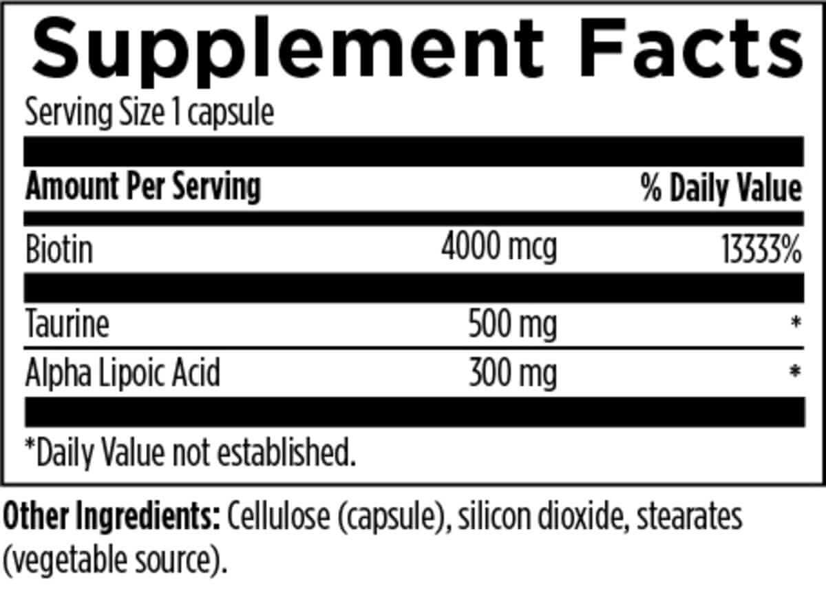 Lipoic Acid Supreme - 60 caps Alpha Lipoic Acid Designs for Health Supplement - Conners Clinic
