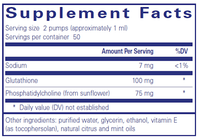 Thumbnail for Liposomal Glutathione Liquid 1.7 fl oz * Pure Encapsulations Supplement - Conners Clinic