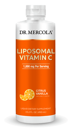 Liposomal Vitamin C Citrus Vanilla  - 15.2 fl oz Dr. Mercola Supplement - Conners Clinic