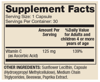 Thumbnail for Liposomal Vitamin C for Kids - 30 Capsules Dr. Mercola Supplement - Conners Clinic