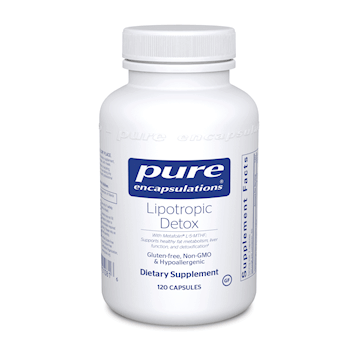 Lipotropic Detox 120 vcaps * Pure Encapsulations Supplement - Conners Clinic