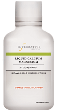 Liquid Calcium Magnesium 2:1 Orange 16oz * Integrative Therapeutics Supplement - Conners Clinic