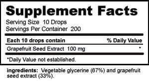 Liquid Grapefruit Seed Extract- 2 fl oz NutriBiotic Supplement - Conners Clinic